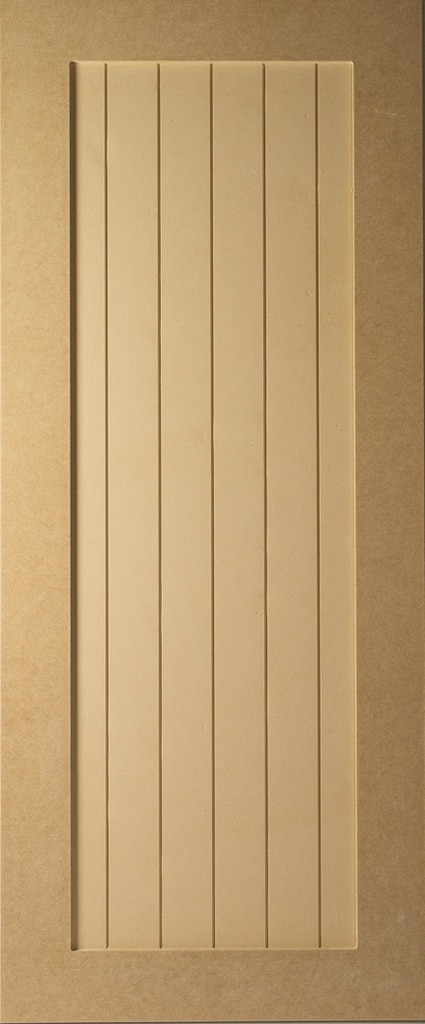 Shaker Beadboard MDF Kitchen Cabinet Door