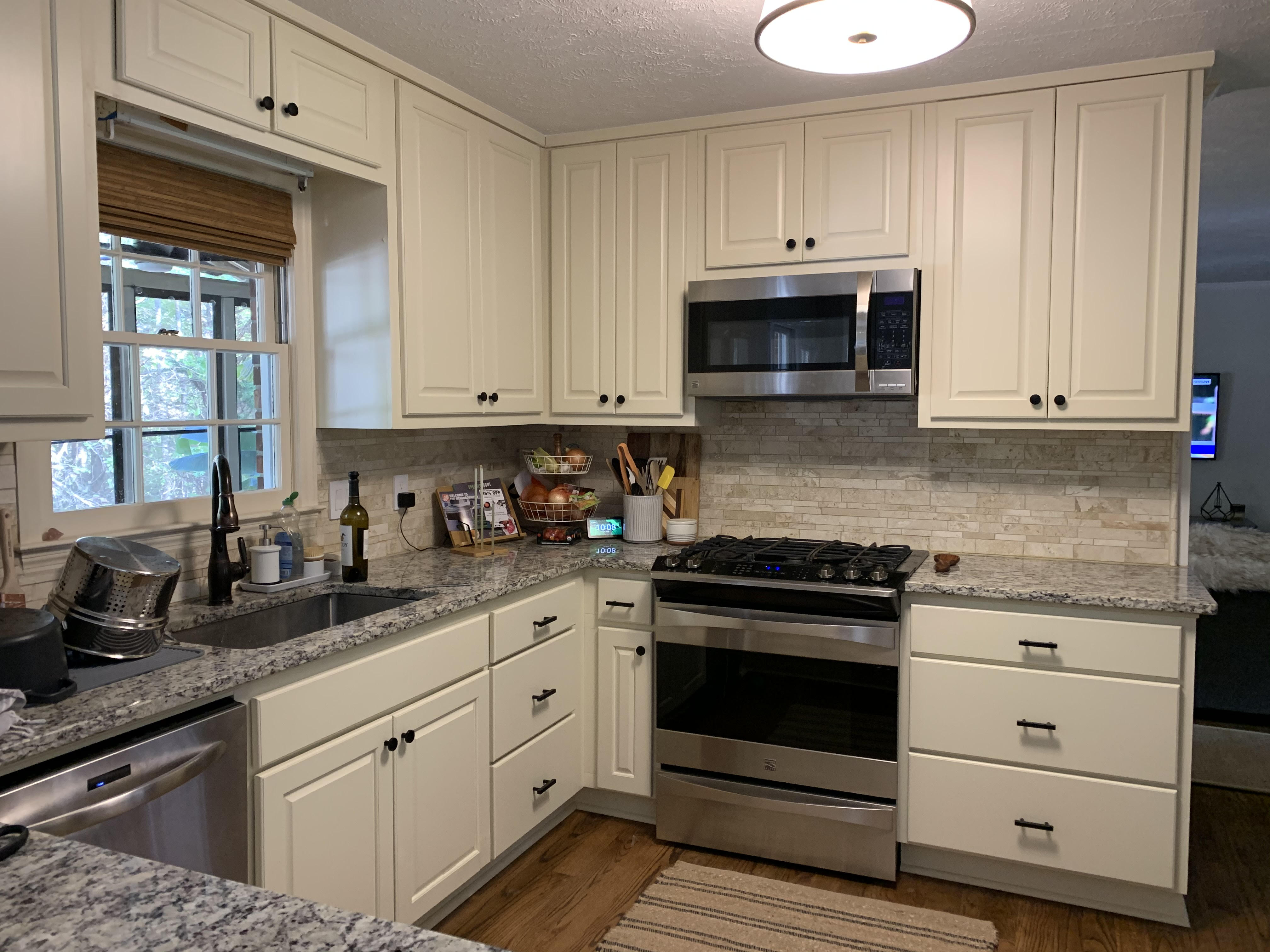 Cabinet Refinishing - Before and After Example 14