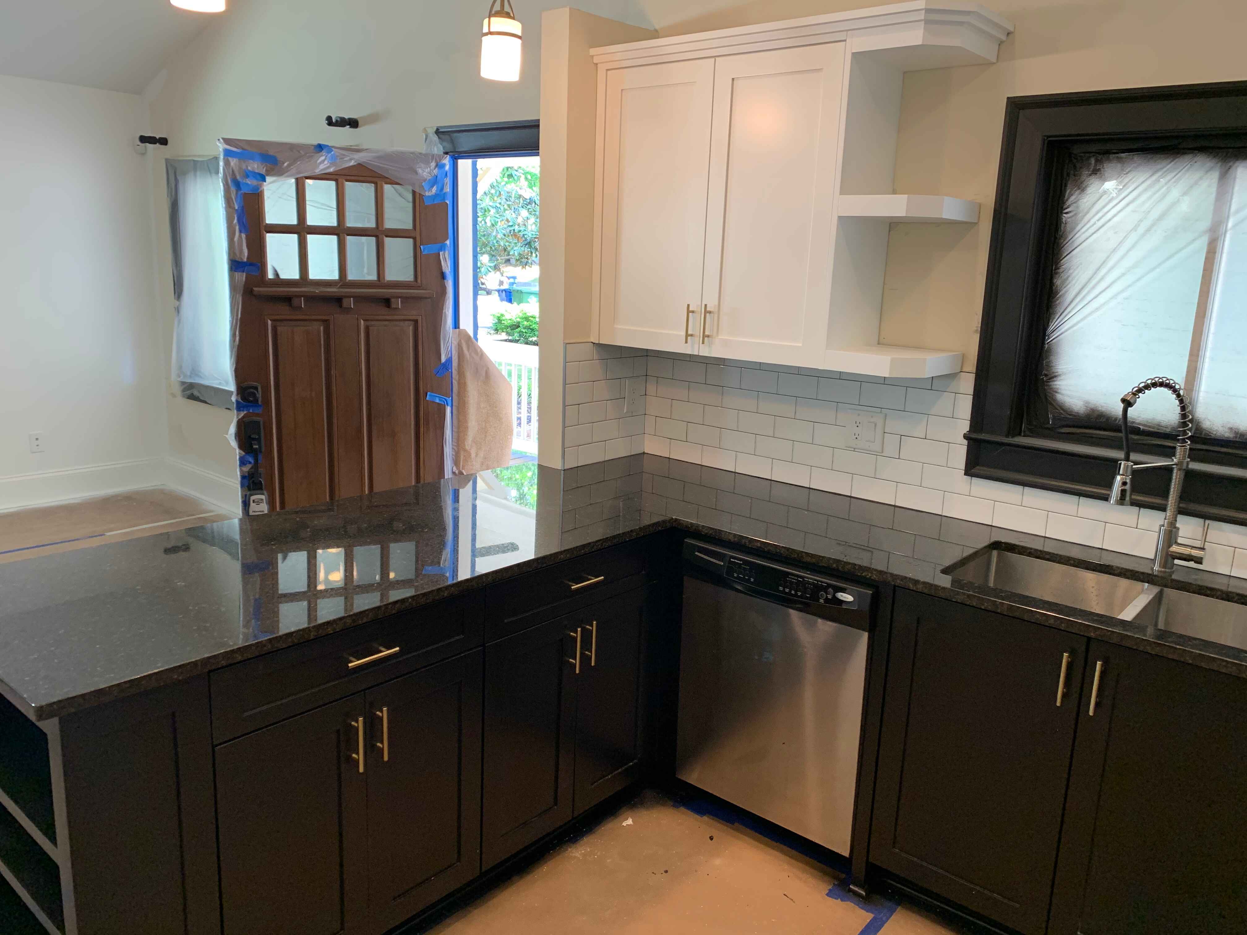 Cabinet Refinishing - Before and After Example 4
