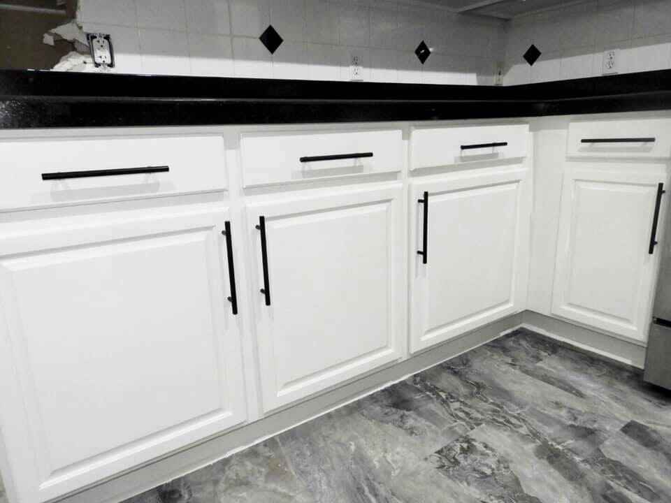 Cabinet Refinishing - Before and After Example 5
